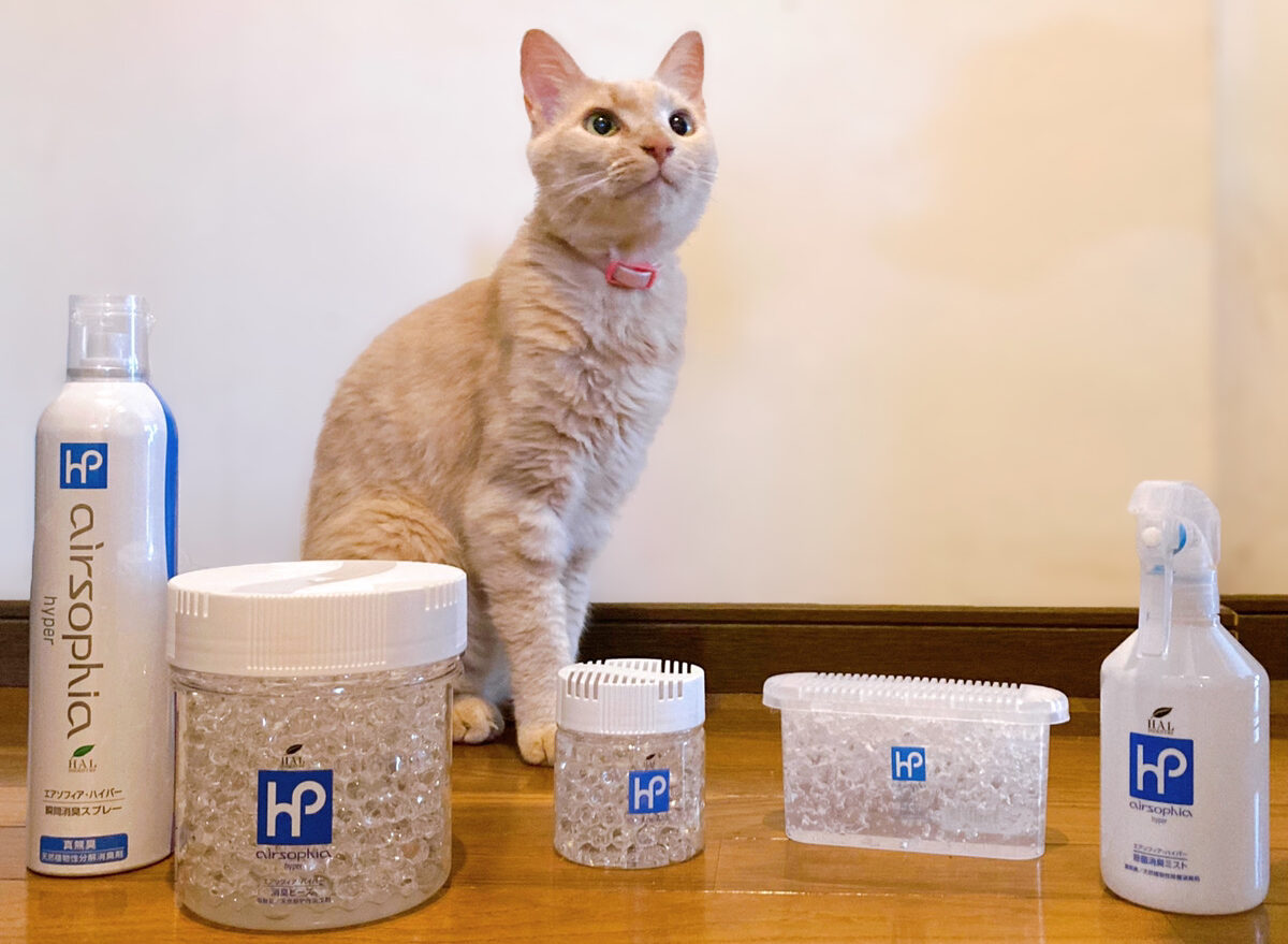 猫　消臭剤